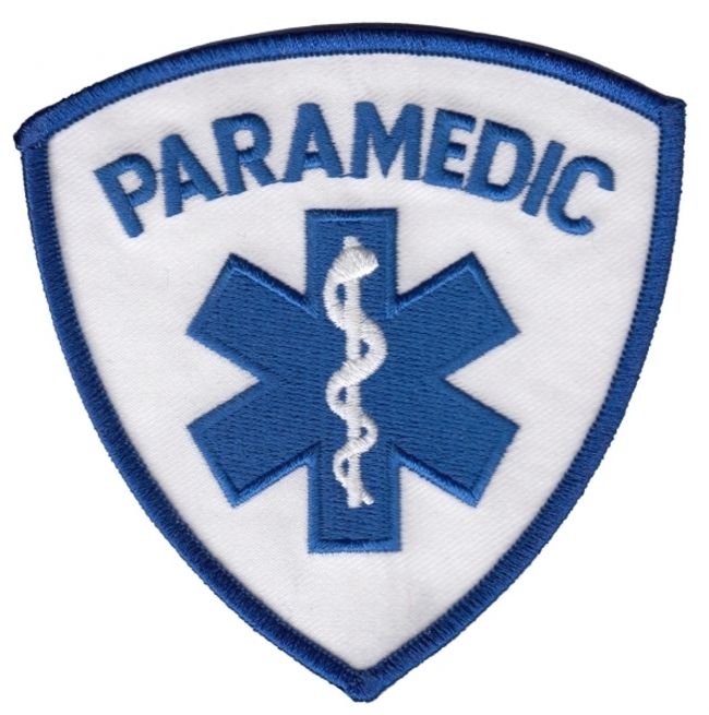 PARAMEDIC SHOULDER PATCH - SEW ON.